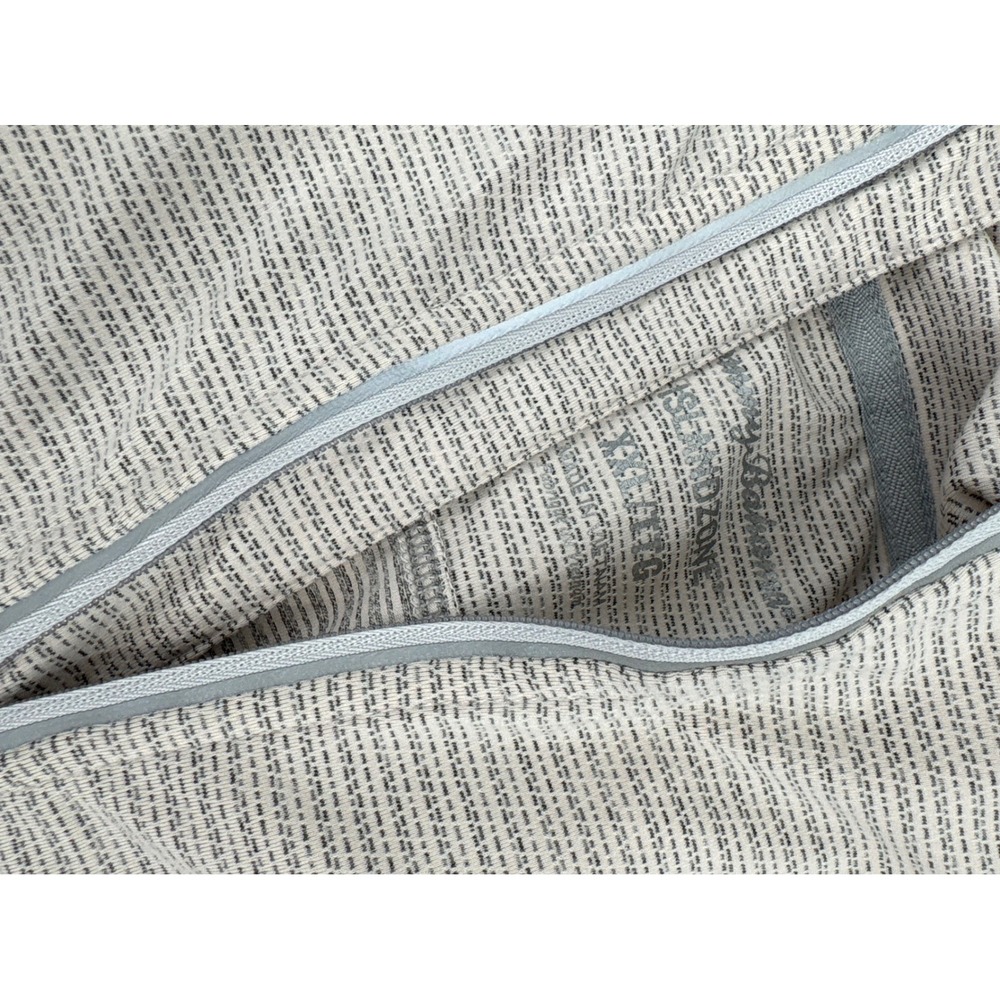 Tommy Bahama IslandZone Mens XL Grey Textured Quarter Zip Pullover Sweater - Picture 5 of 5